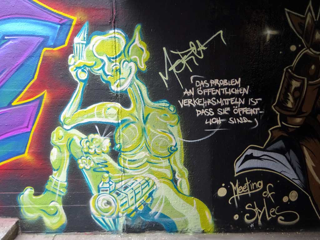 Fotos vom Graffitikunst-Festival MEETING OF STYLES 2018 in Wiesbaden