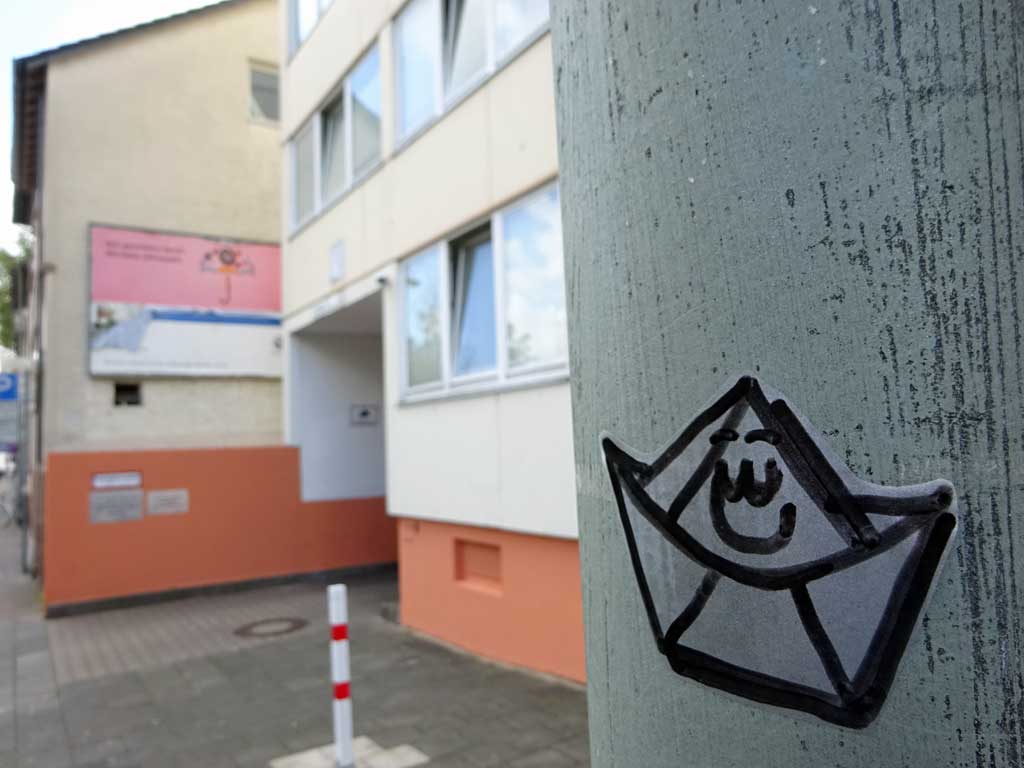 Das Friendschiff - Street Art in Offenbach