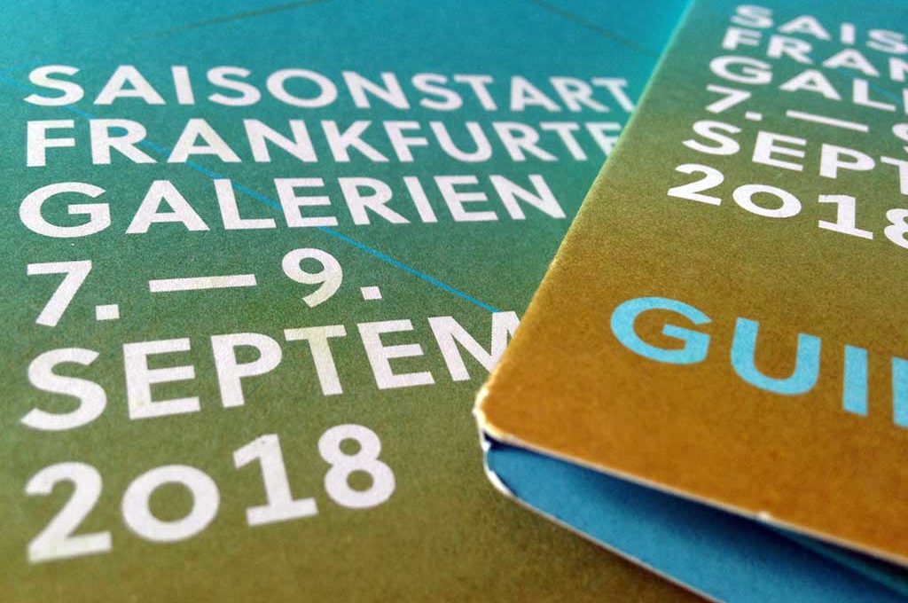 Saisonstart Frankfurter Galerien 2018