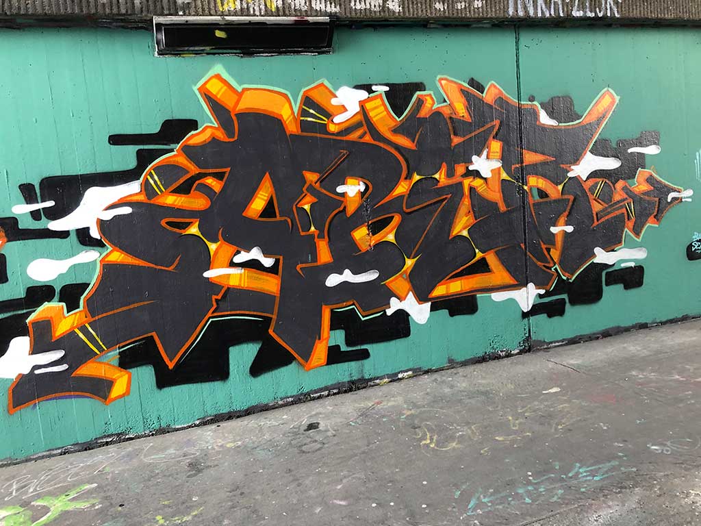 Hall of Fame am Ratswegkreisel in Frankfurt - Januar 2021