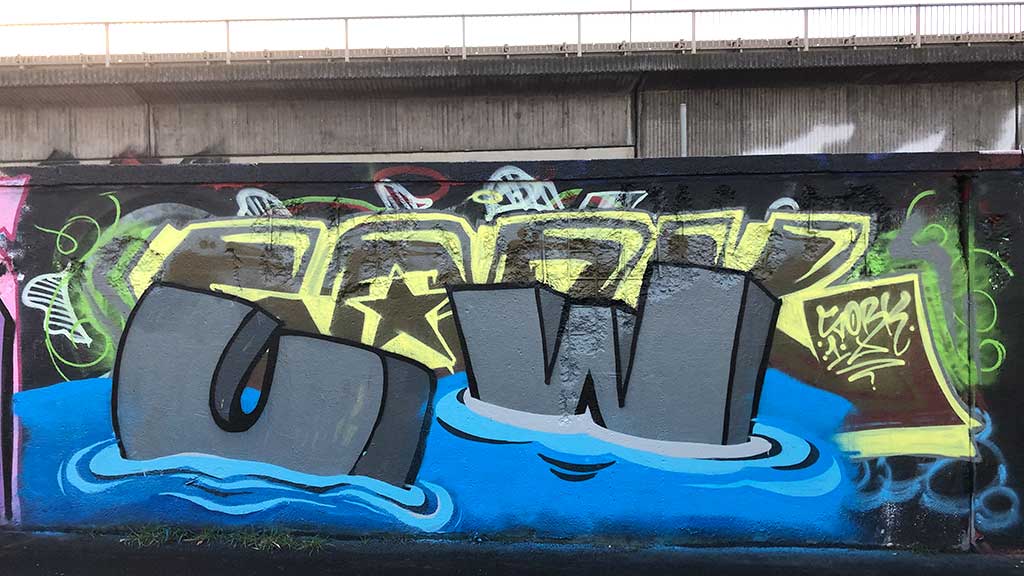 Hall of Fame am Ratswegkreisel in Frankfurt - Januar 2021