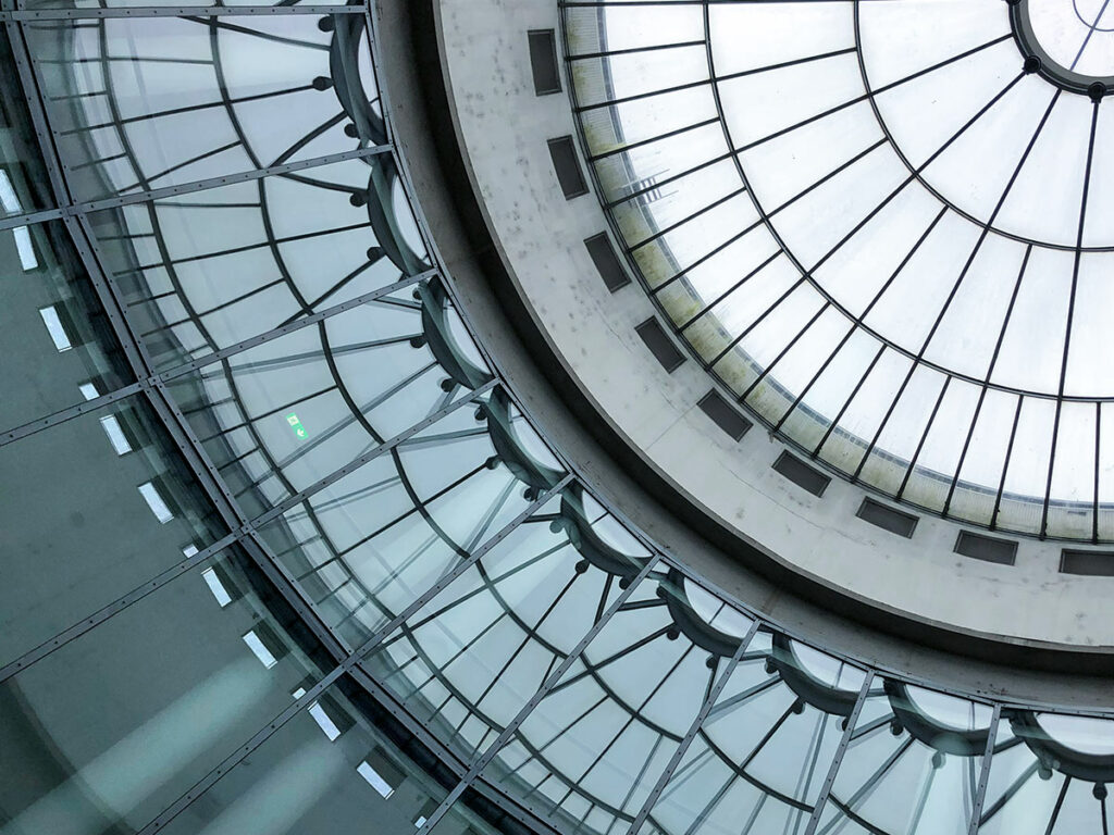 Ausschnitt der Rotunde der Schirn Kunsthalle Frankfurt