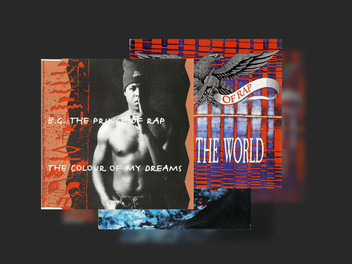 Schallplattencover von B. G. The Prince Of Rap