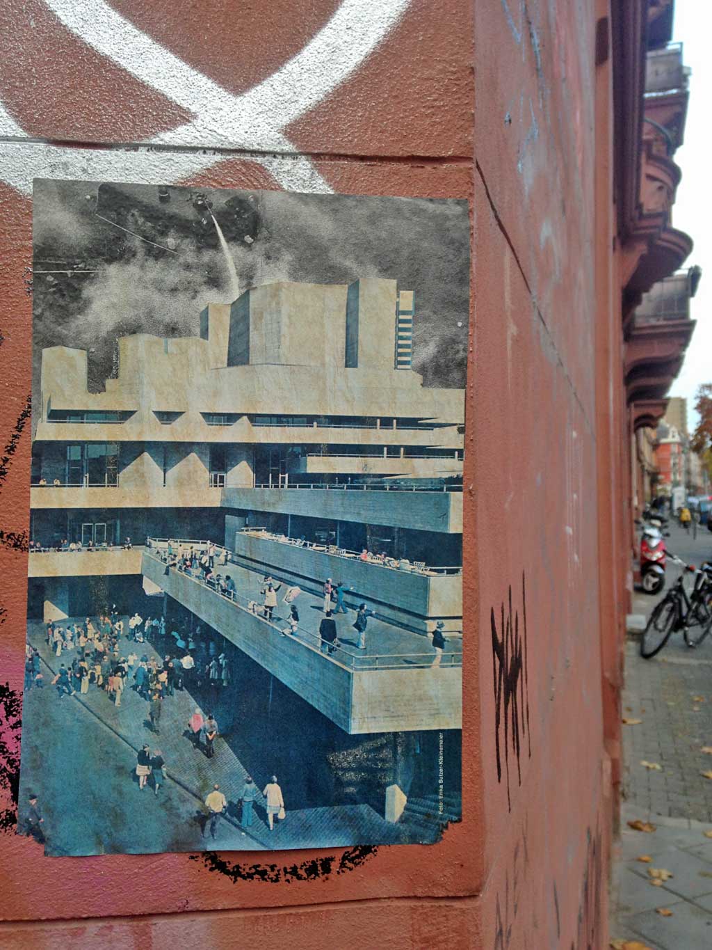 Collage Streetart in Frankfurt