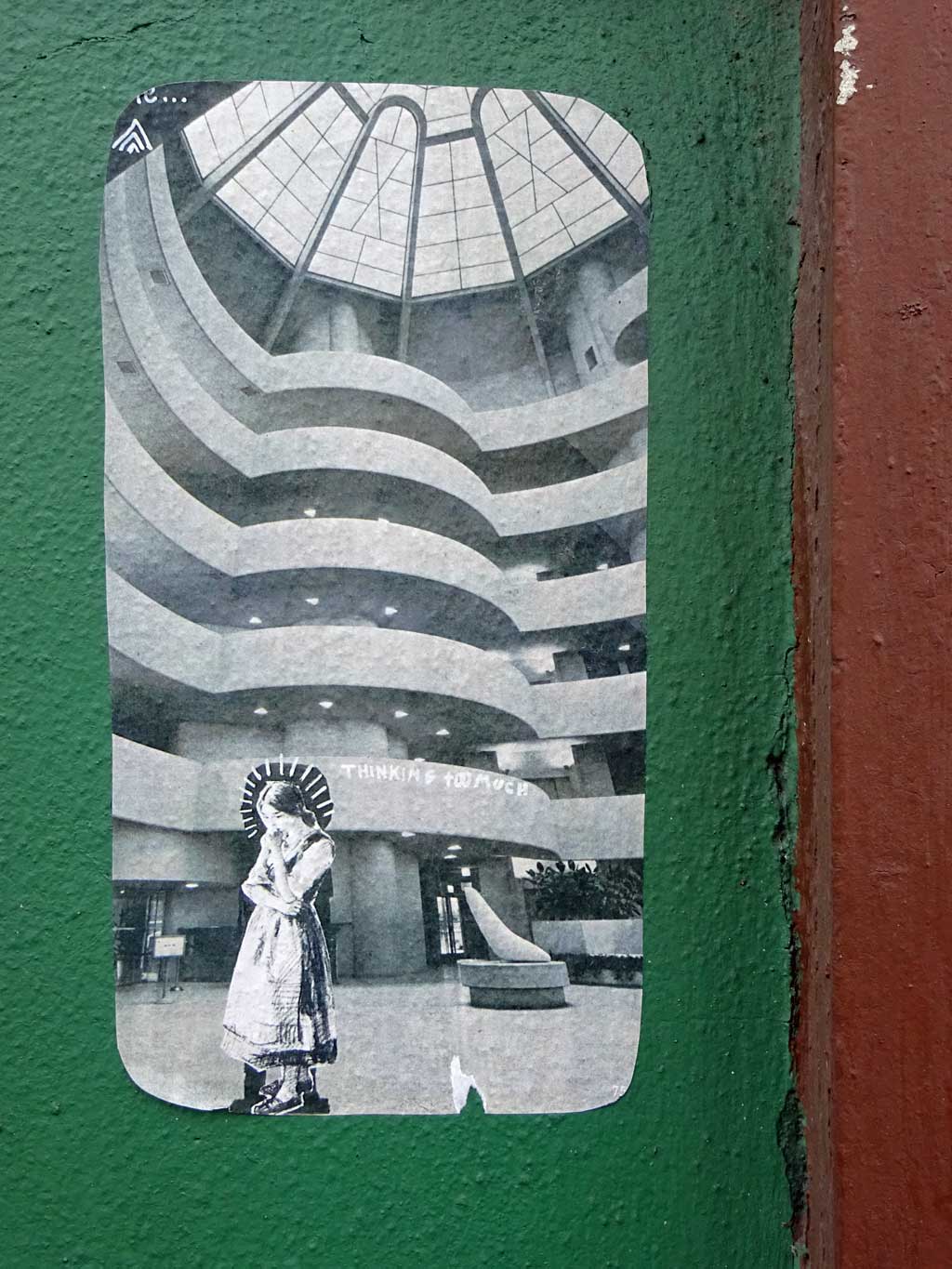 Collage Streetart in Frankfurt