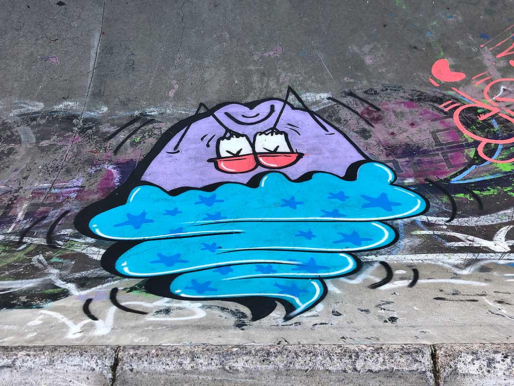 Cupcake-Streetart