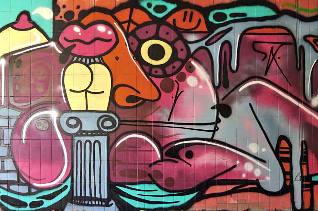 Blutentunnel Ist Darmstadts Zweite Legale Graffiti Wall