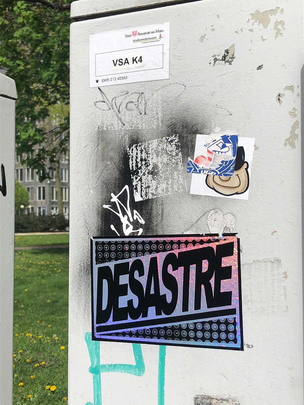 Desastre - Streetart in Frankfurt
