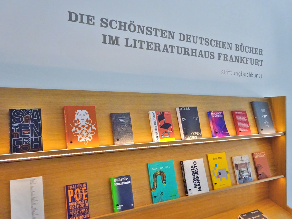 Die schönsten Deutschen Bücher im Literaturhaus Frankfurt