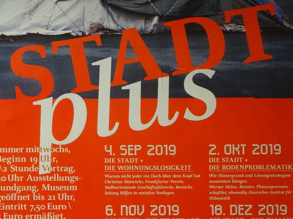 DIE STADT + STREET ART im Deutschen Architekturmuseum in Frankfurt