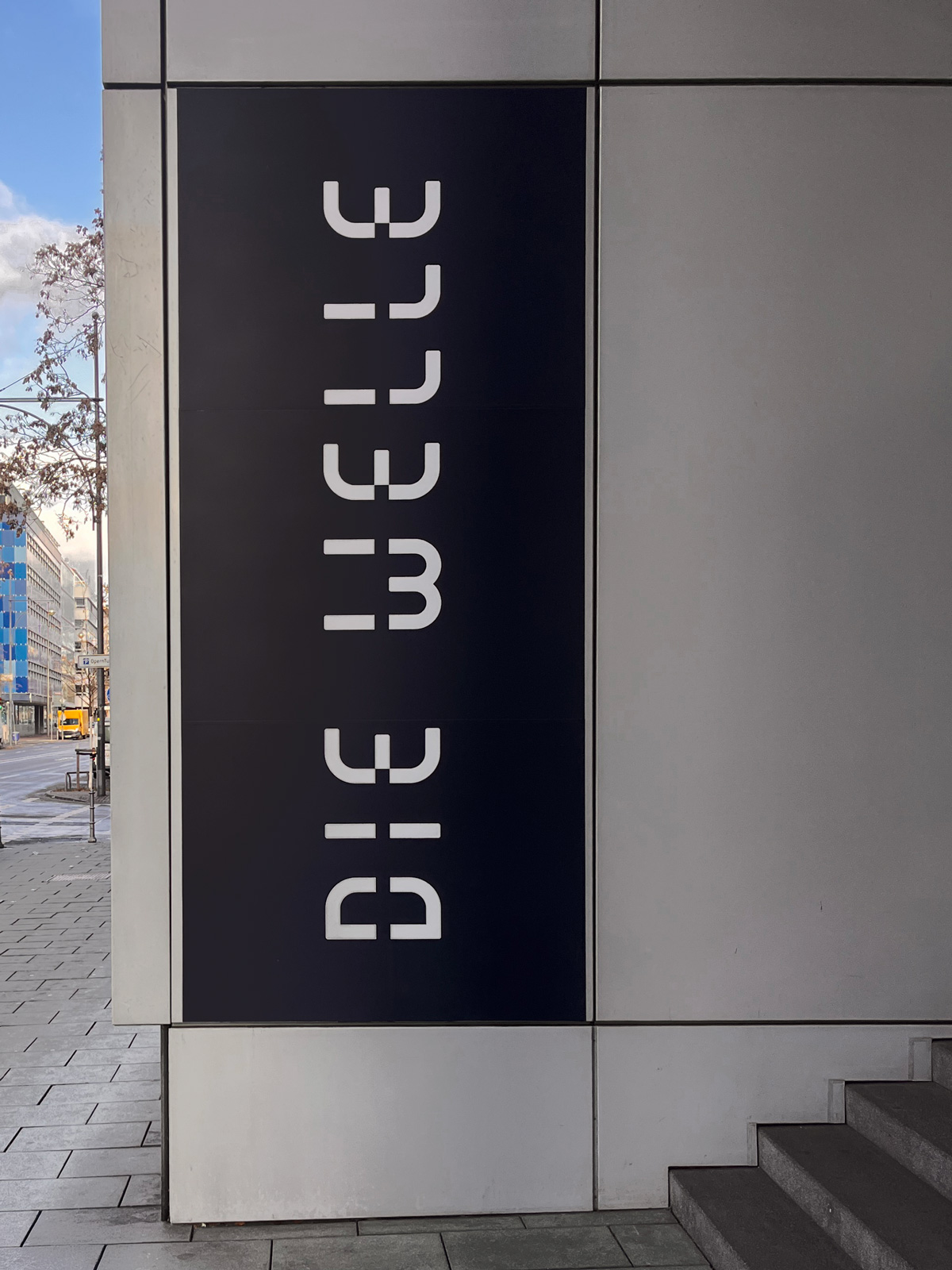 Typografie in Frankfurt – Die Welle