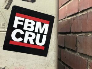 RUN DMC Logo Meme FBM CRU