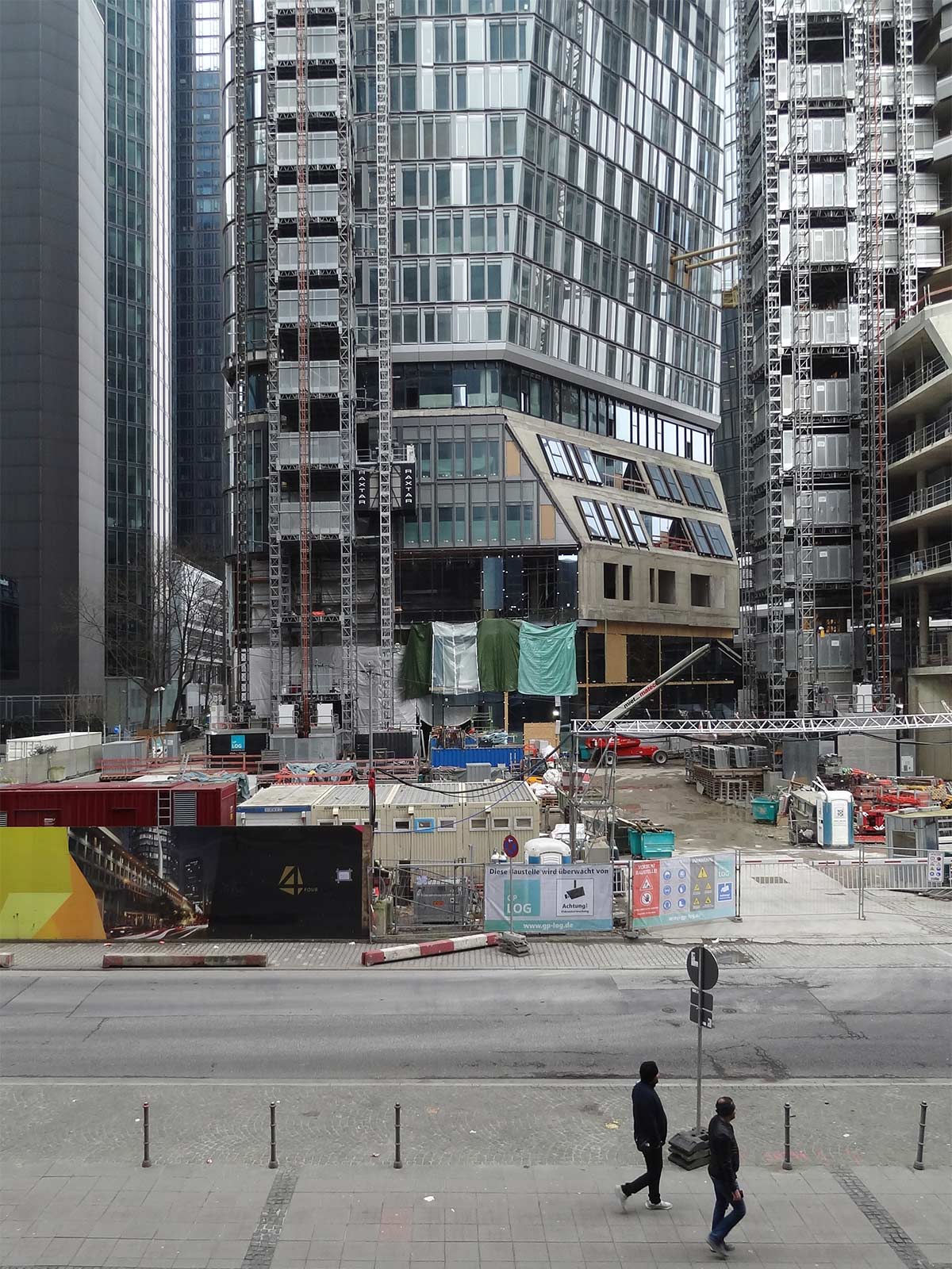 Four Frankfurt - Baustelle in der Großen Gallusstraße
