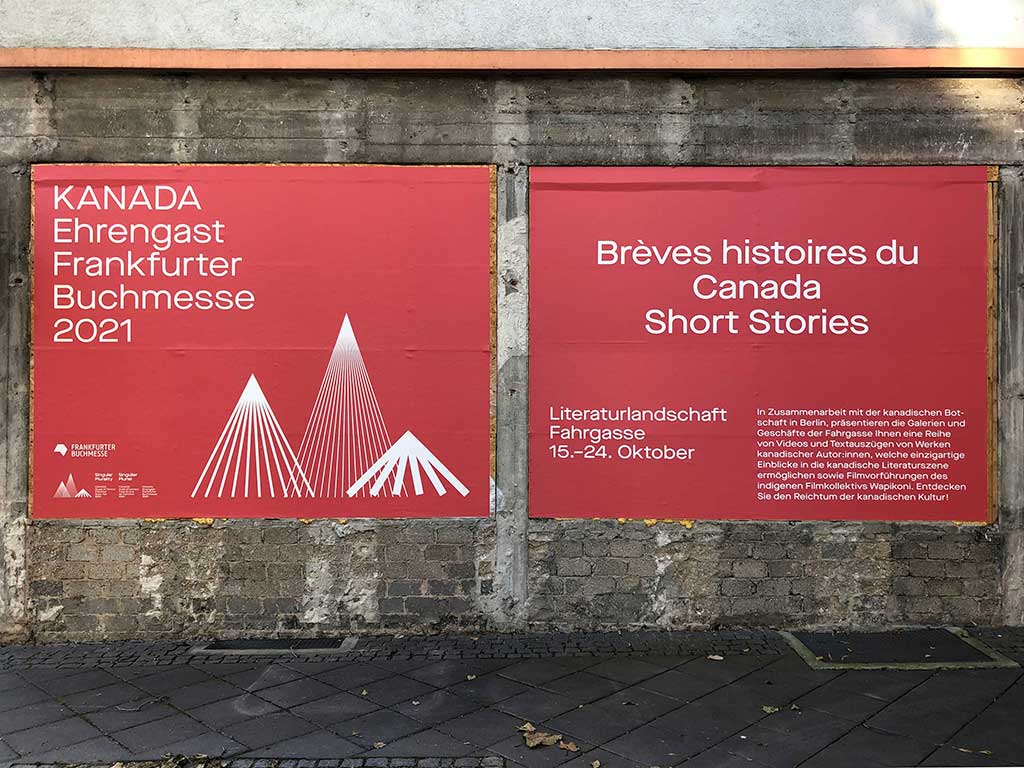 Frankfurter Buchmesse 2021 mit Ehrengast Kanada