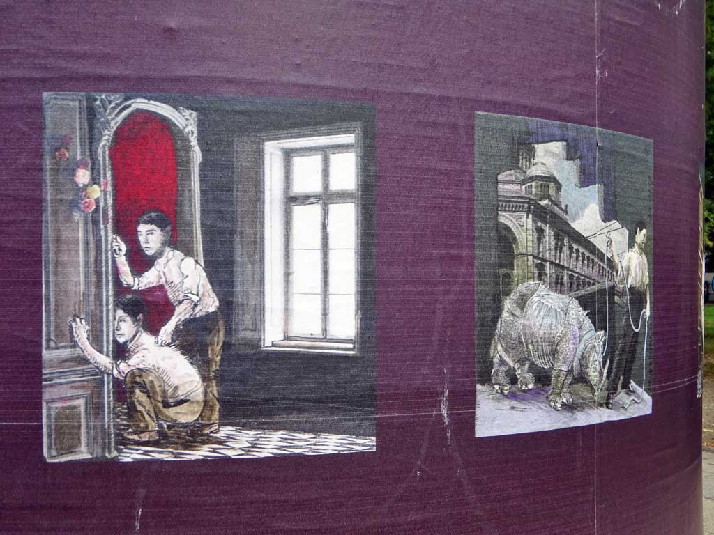 Frankfurter KunstSäule von Jakob Roepke