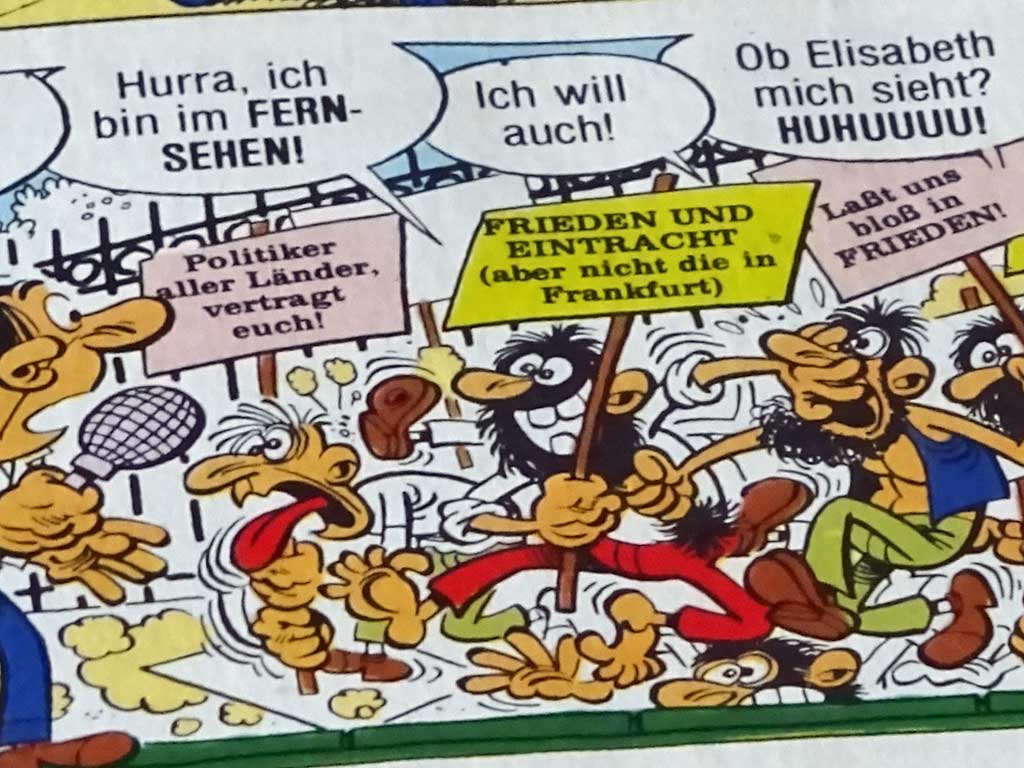 Eintracht Frankfurt im Clever & Smart-Comicband