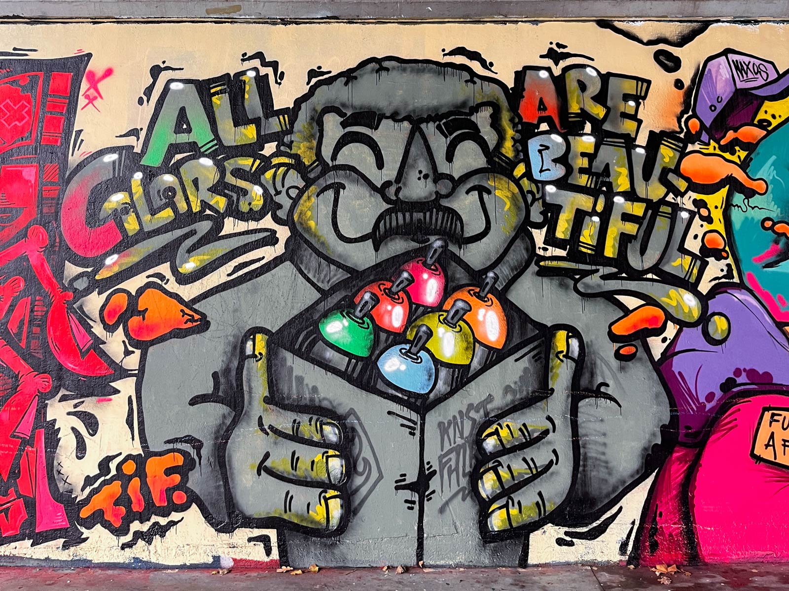 Friedensbrücke Jam – Frankfurt gegen Rassismus