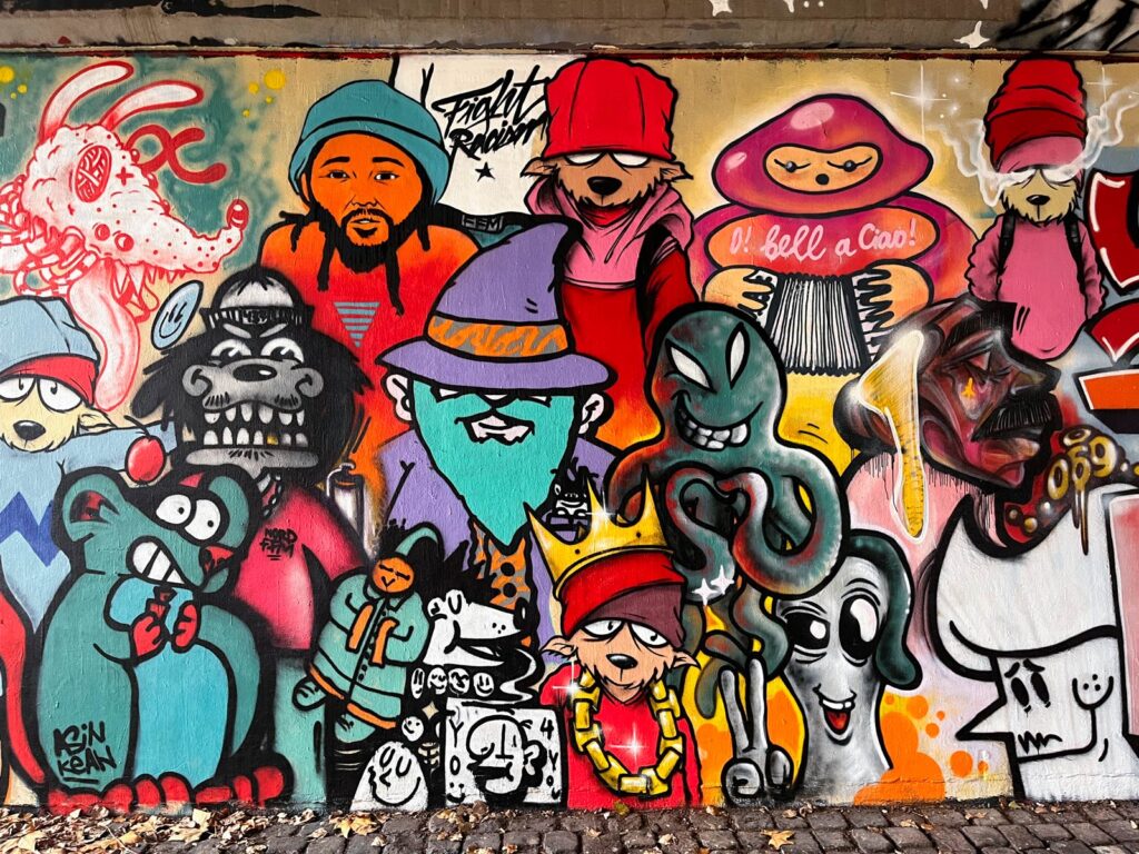 You can afford to be ignorant but I can't - Friedensbrücke Frankfurt: Jam gegen Rassismus und Diskriminierung