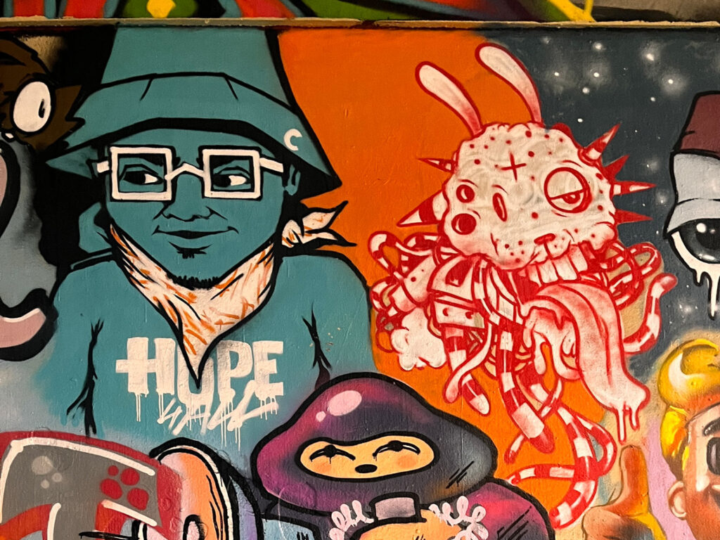 You can afford to be ignorant but I can't - Friedensbrücke Frankfurt: Jam gegen Rassismus und Diskriminierung