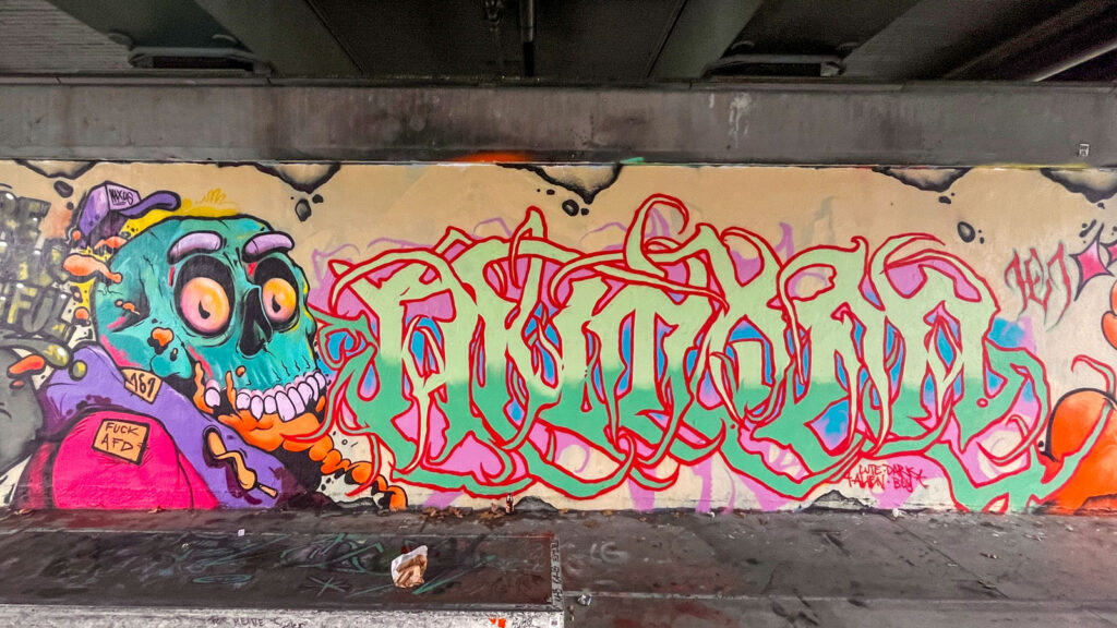 Friedensbrücke Jam – Frankfurt gegen Rassismus