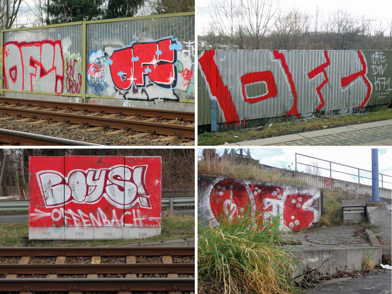 Fußballfansgraffiti