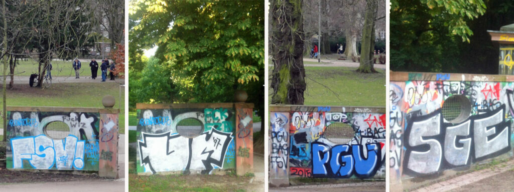 Fußballfansgraffiti