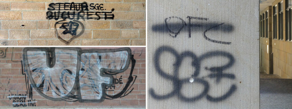 Fußballfansgraffiti