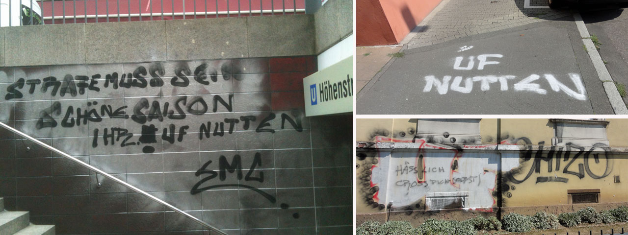 Fußballfansgraffiti