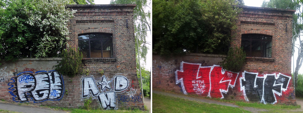 Fußballfansgraffiti