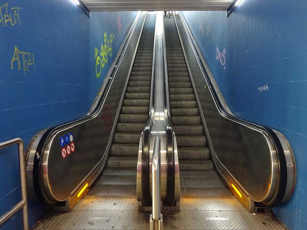 Galluswarte - Gestaltung des Zugangs zu den Gleisen