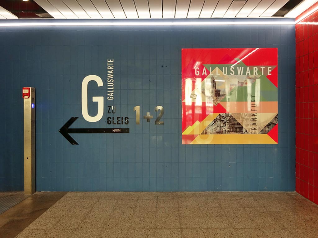 Galluswarte - Gestaltung des Zugangs zu den Gleisen