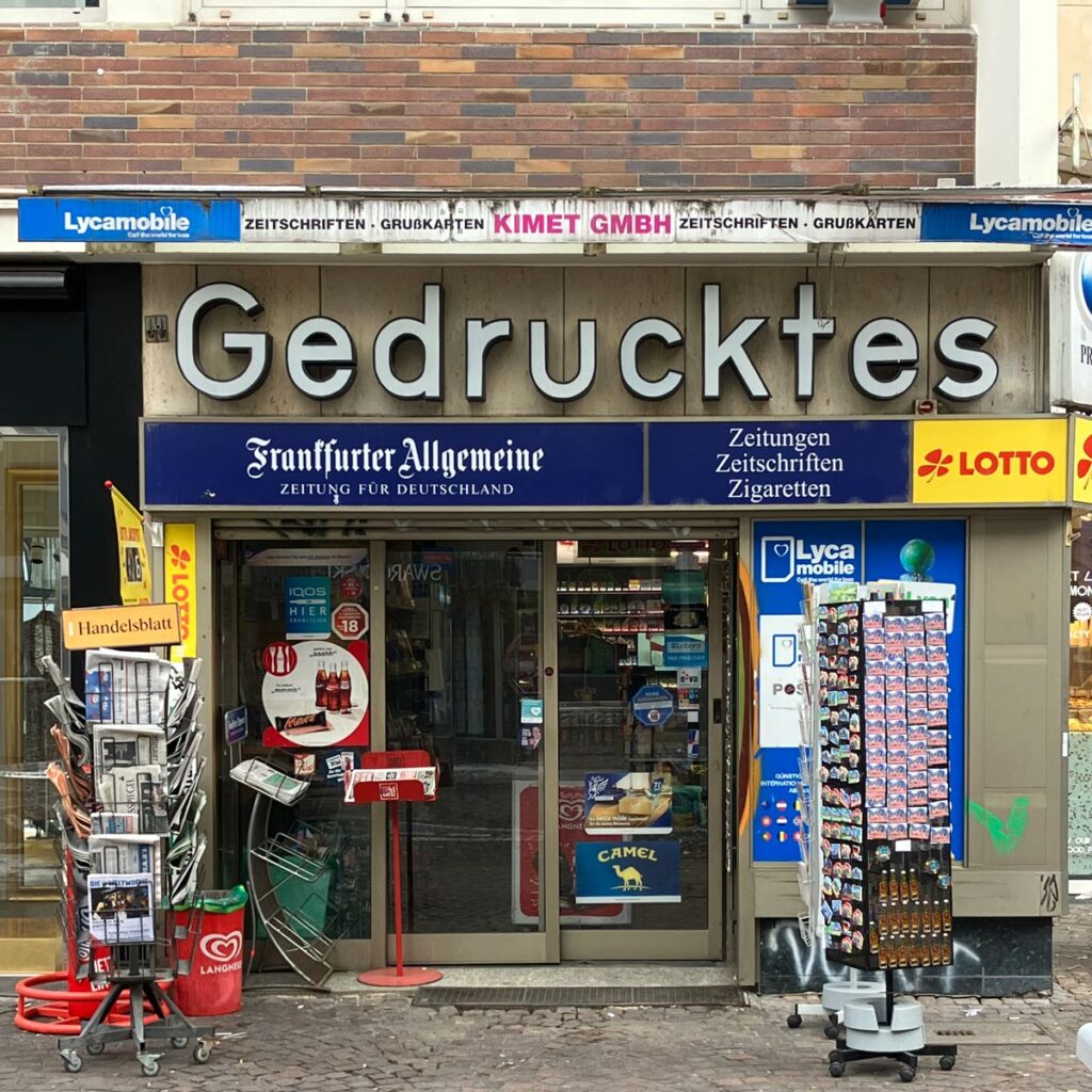 Gedrucktes in der Freßgass'