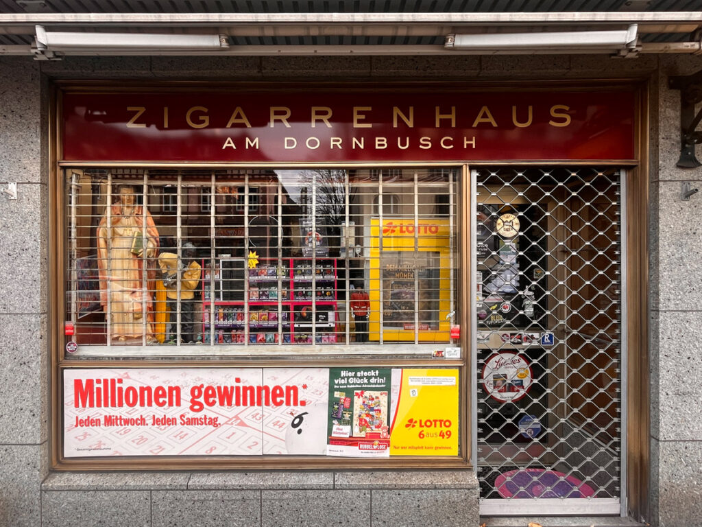 Geschäfte in Frankfurt die das Wort Dornbusch im Namen tragen: Zigarrenhaus Dornbusch