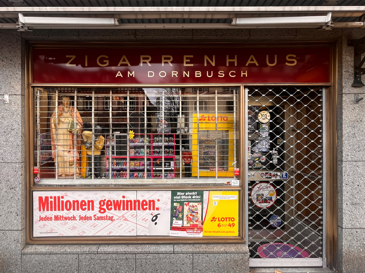 Geschäfte in Frankfurt die das Wort Dornbusch im Namen tragen: Zigarrenhaus Dornbusch