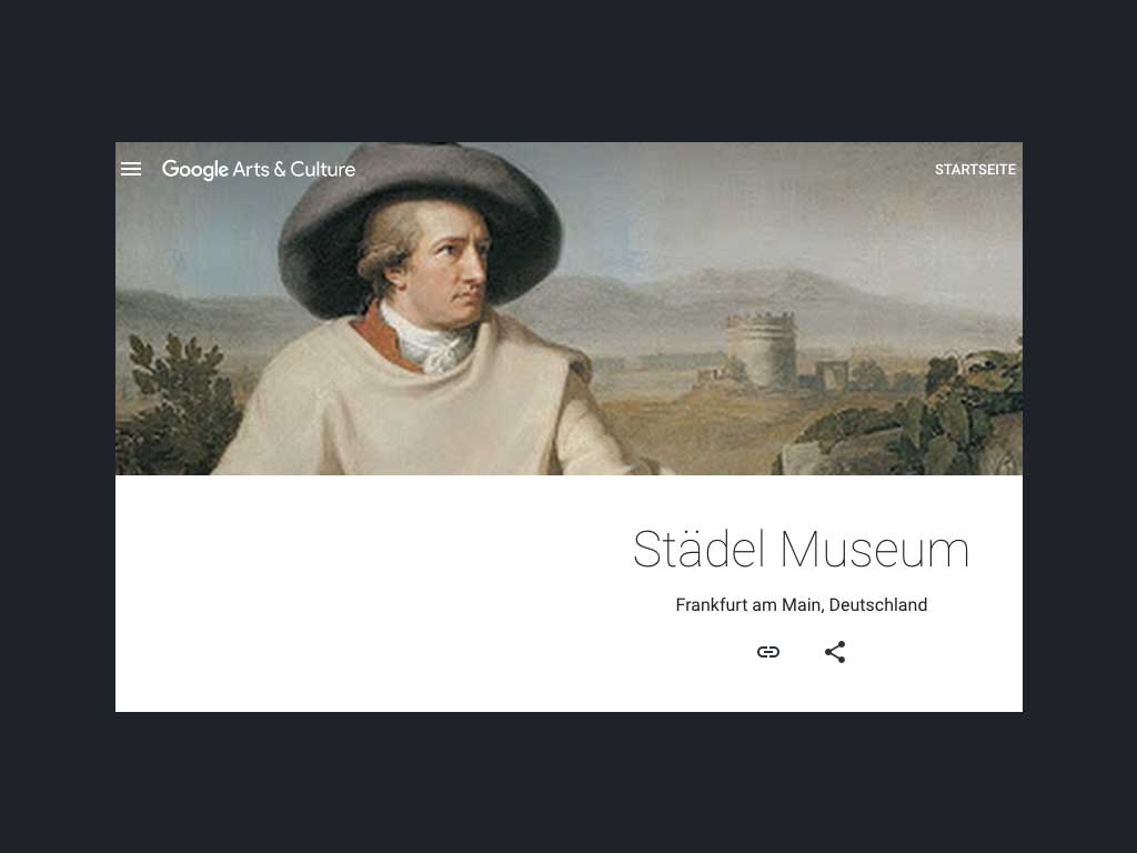 Städel Museum bei Google Arts & Culture