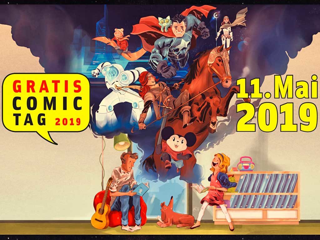 Gratis Comic Tag am 11. Mai 2019
