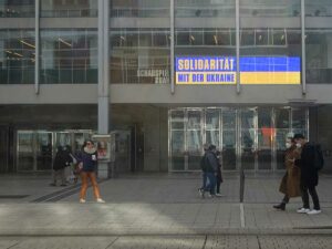 Schauspiel Frankfurt: Solidarität mit der Ukraine