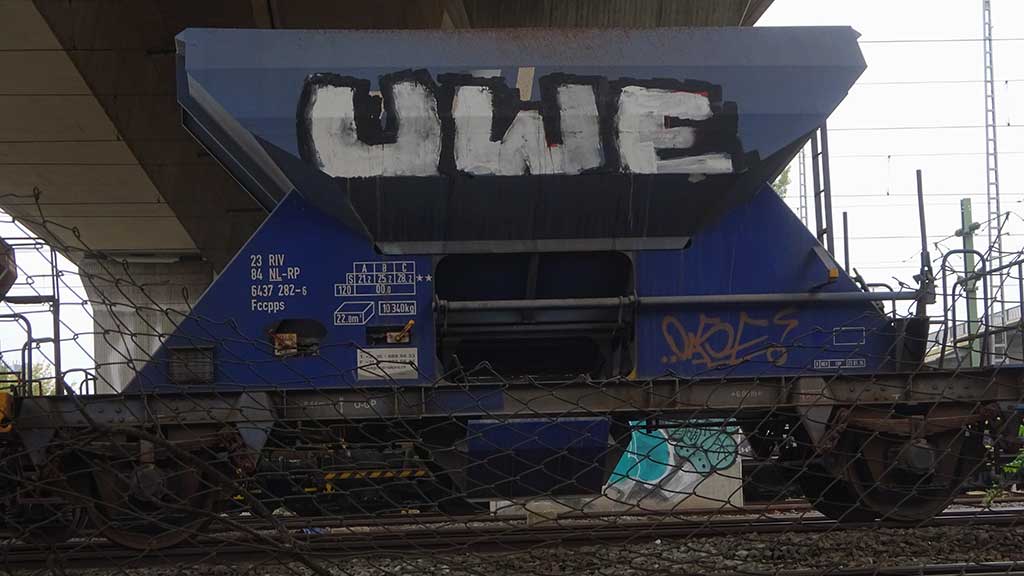 Güterzüge-Graffiti