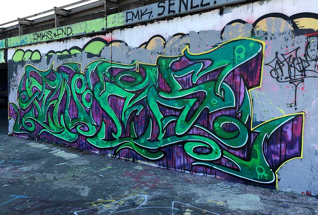 Fotos von der Hall of Fame am Ratswegkreisel in Frankfurt am Main