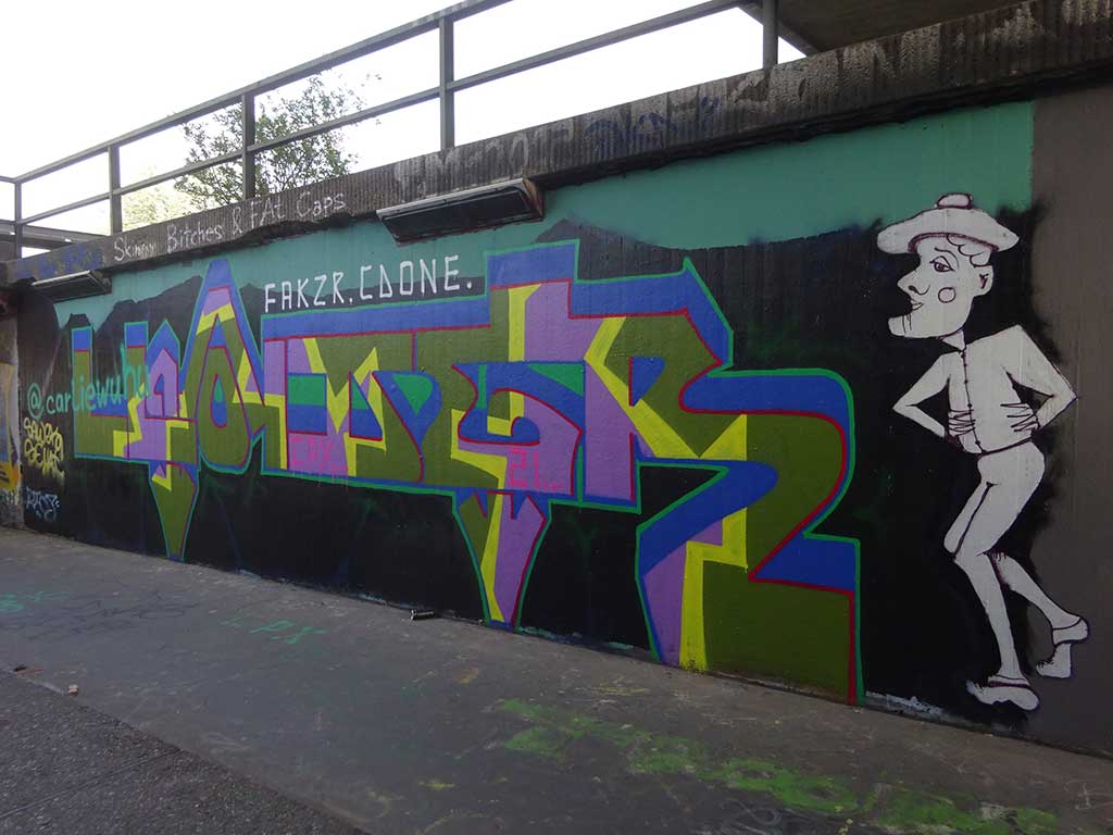 Fotos von der Hall of Fame am Ratswegkreisel in Frankfurt am Main