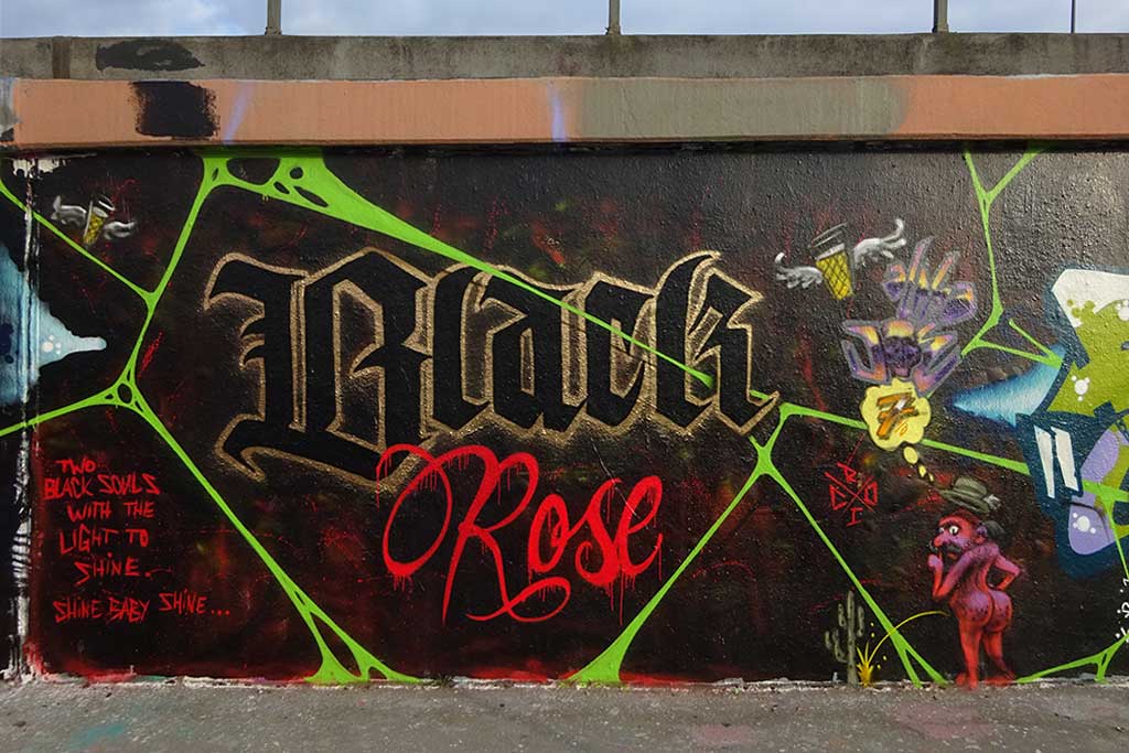 Fotos von der Hall of Fame am Ratswegkreisel in Frankfurt am Main