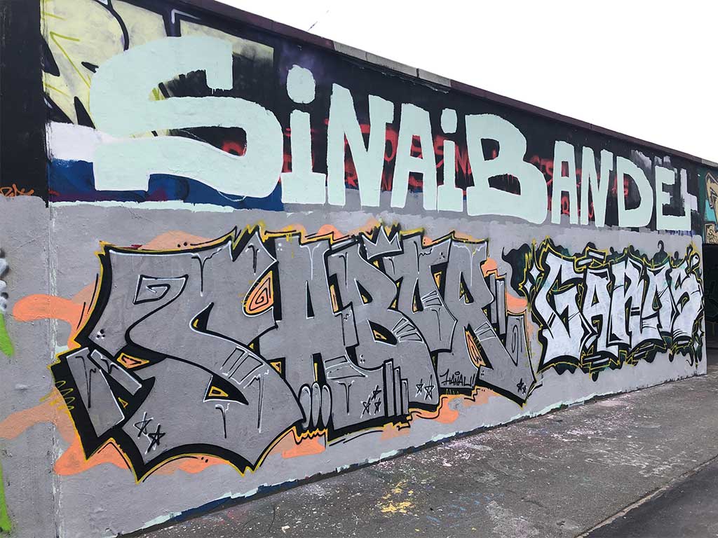 Fotos von der Hall of Fame am Ratswegkreisel in Frankfurt am Main