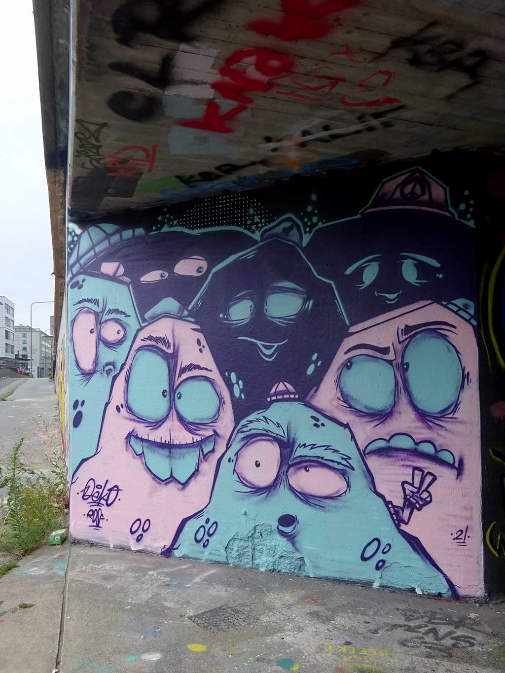 Hall of Fame am Ratswegkreisel in Frankfurt am Main