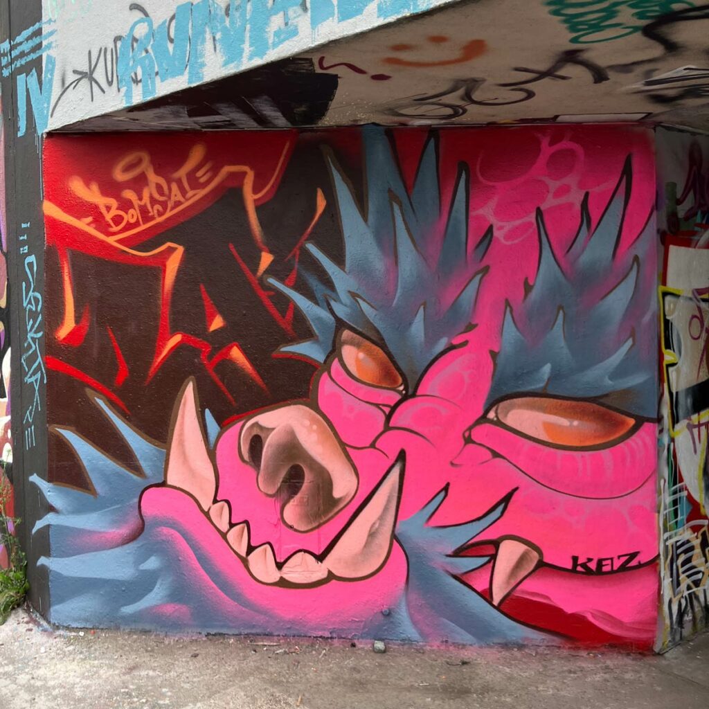 Hall of Fame am Ratswegkreisel in Frankfurt