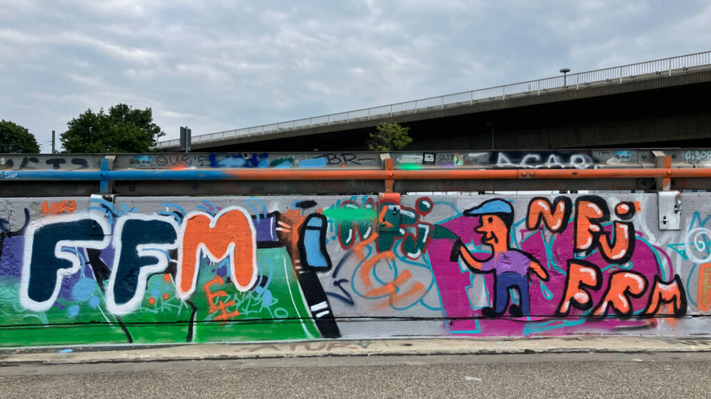 Hall of Fame am Ratswegkreisel in Frankfurt