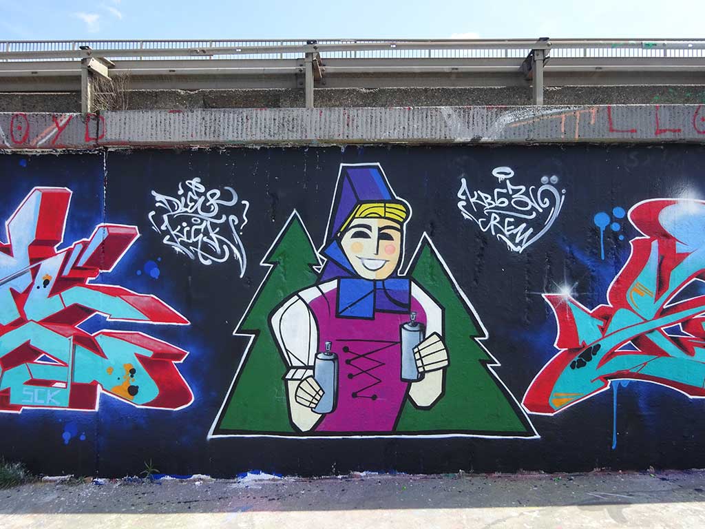 Hall of Fame in Frankfurt am Ratswegkreisel in Frankfurt am Main