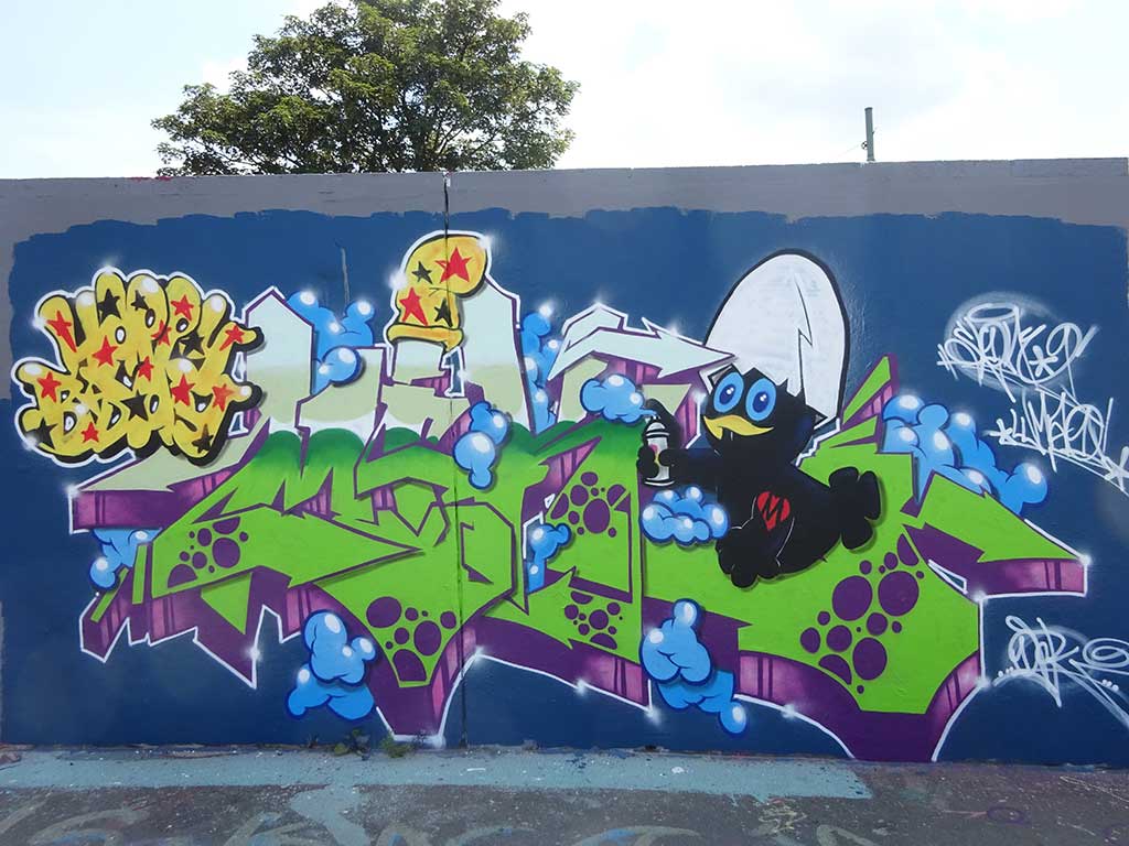 Hall of Fame in Frankfurt am Ratswegkreisel in Frankfurt am Main