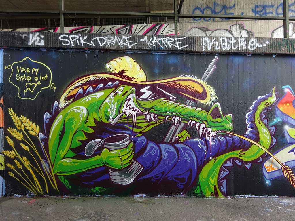 Hall of Fame in Frankfurt am Ratswegkreisel in Frankfurt am Main