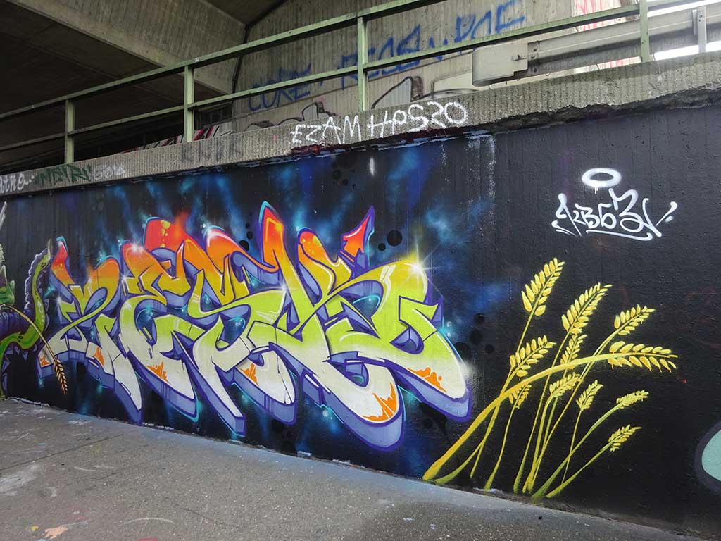 Hall of Fame in Frankfurt am Ratswegkreisel in Frankfurt am Main