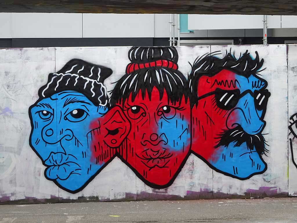 Hall of Fame in Frankfurt am Ratswegkreisel in Frankfurt am Main